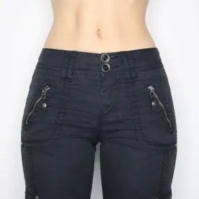 Black Cargo Pants (Small)