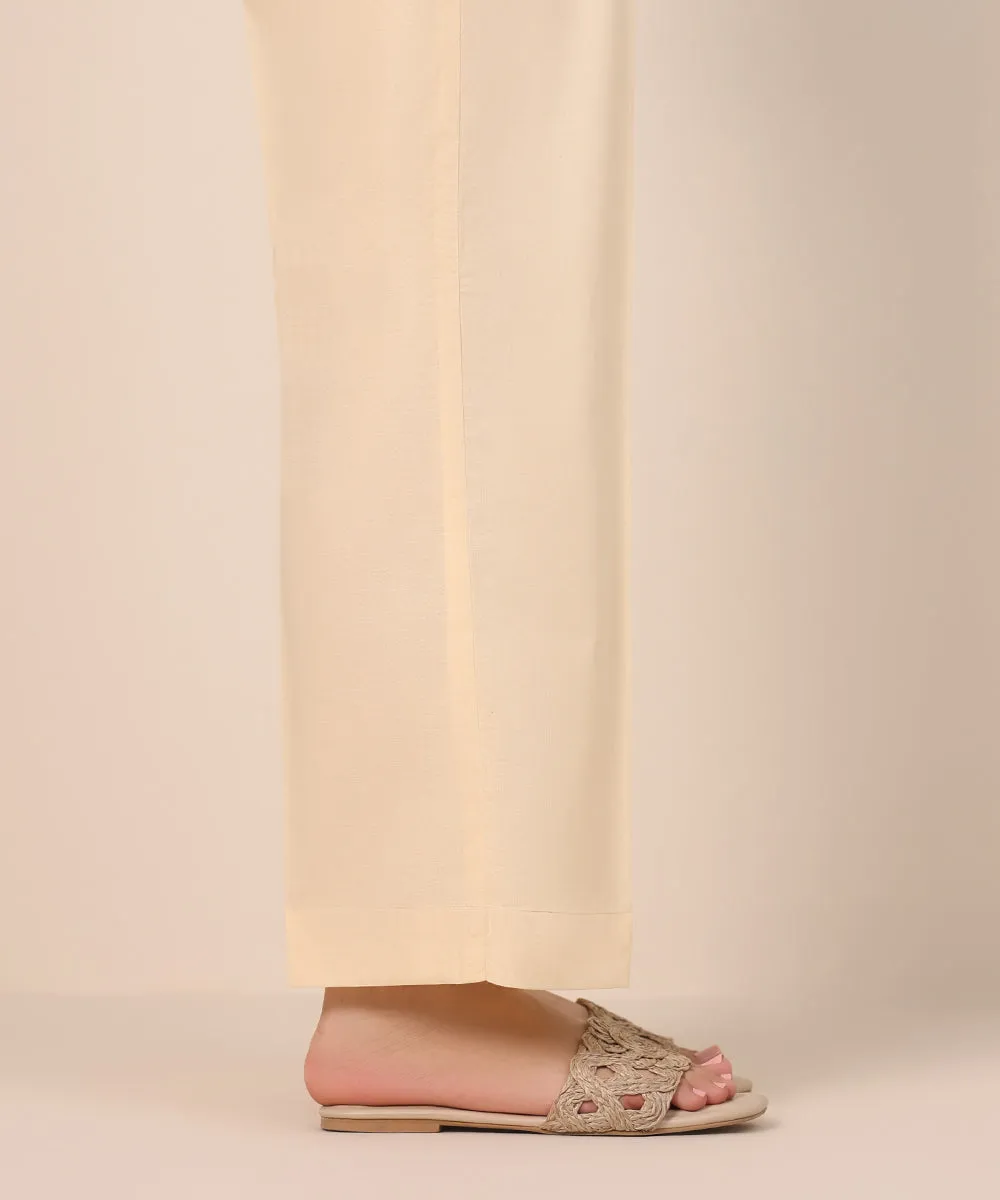 Cambric Straight Pants