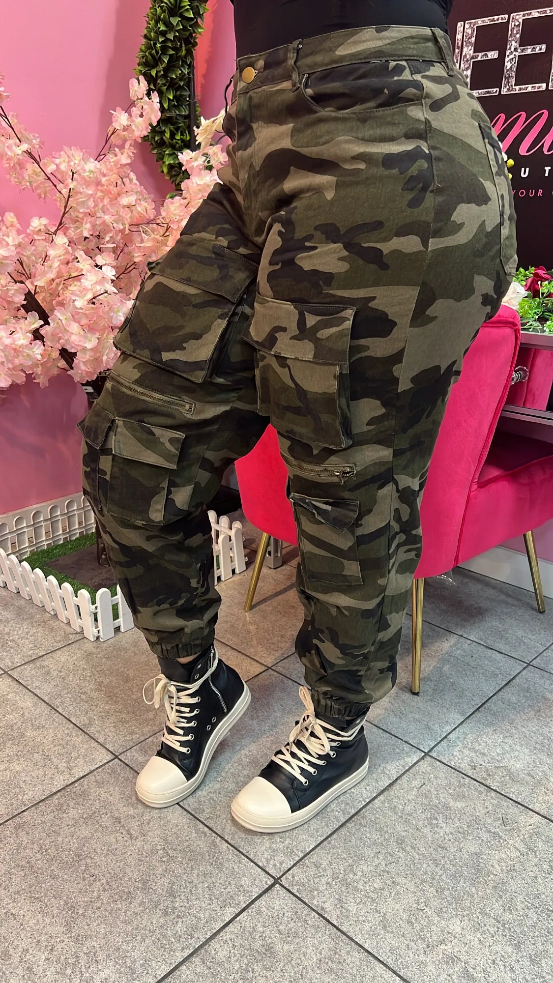 Camo Cargo Pants