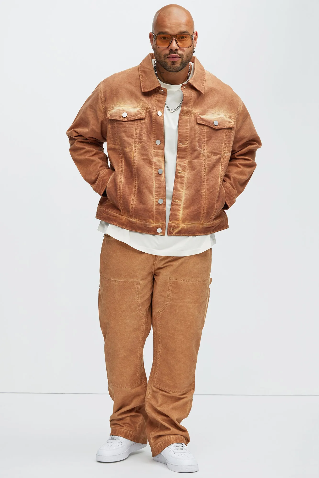 Deker Carpenter Flare Pants - Brown
