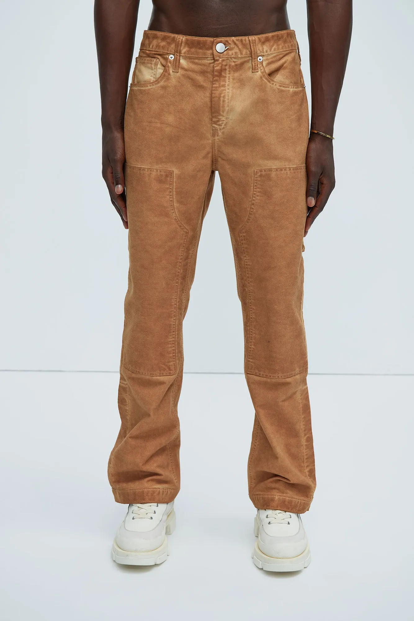 Deker Carpenter Flare Pants - Brown