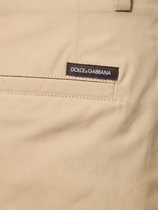 Dolce&amp;Gabbana   Cotton &amp; silk pants 