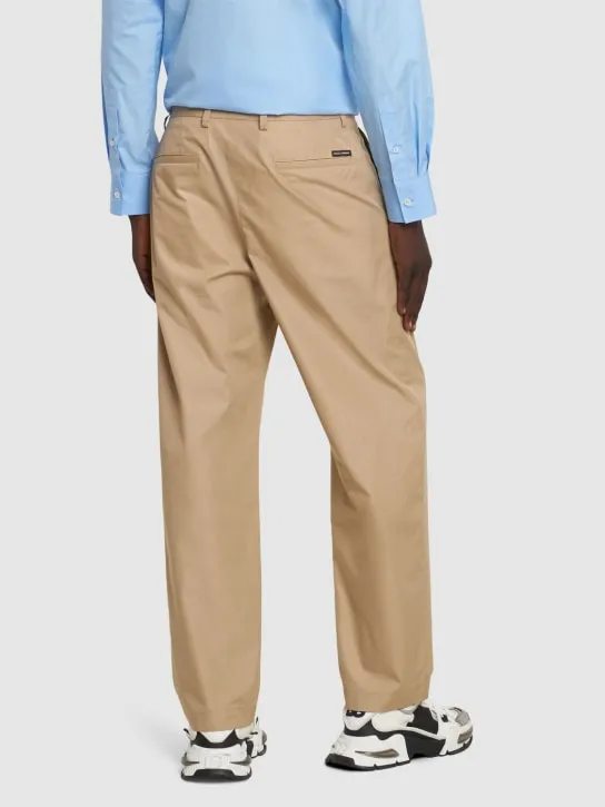Dolce&amp;Gabbana   Cotton &amp; silk pants 