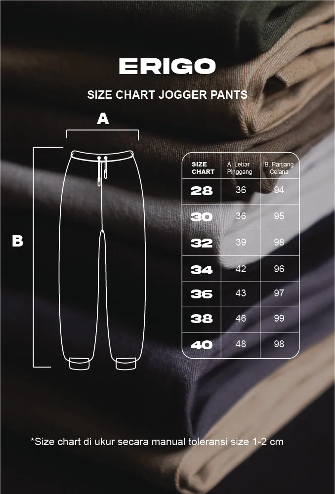 Erigo Jogger Pants Morton Army