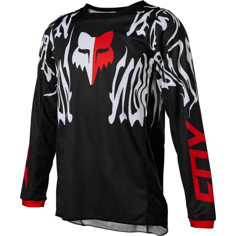 Fox Youth 180 Peril Jersey Black/Red