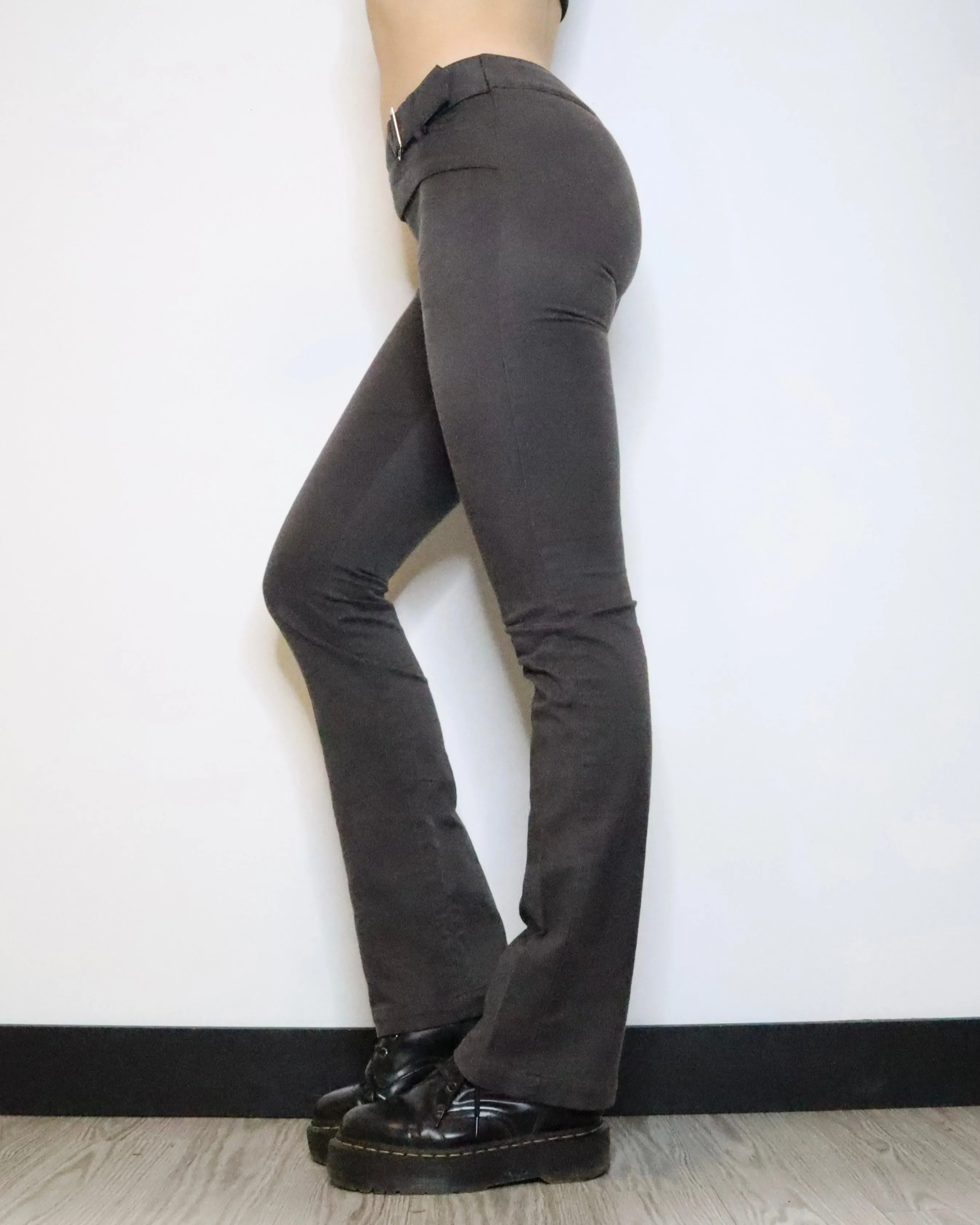 Gray Belted Pants (Small) 
