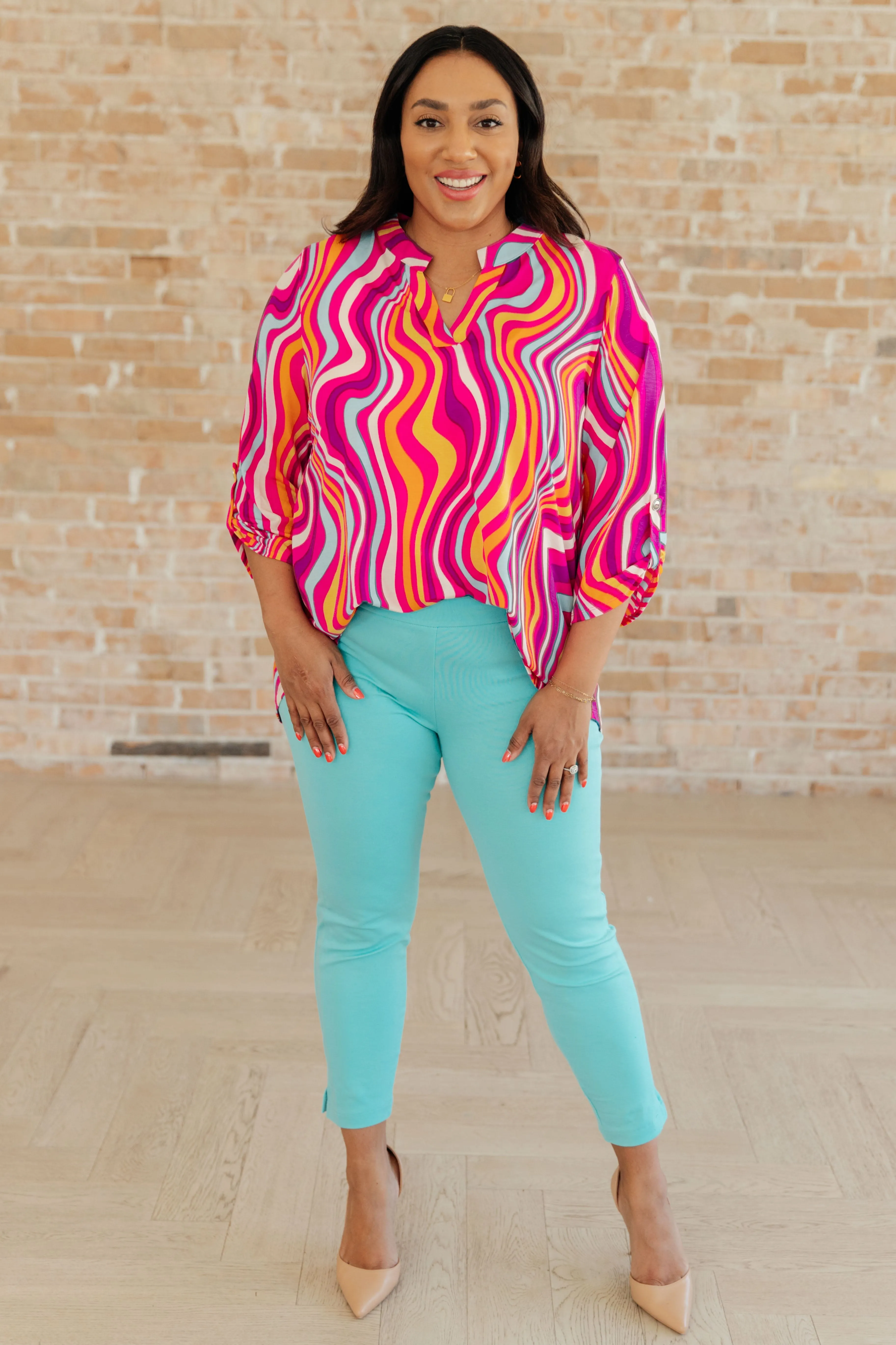 Magic Ankle Crop Skinny Pants (26) in Twelve Colors
