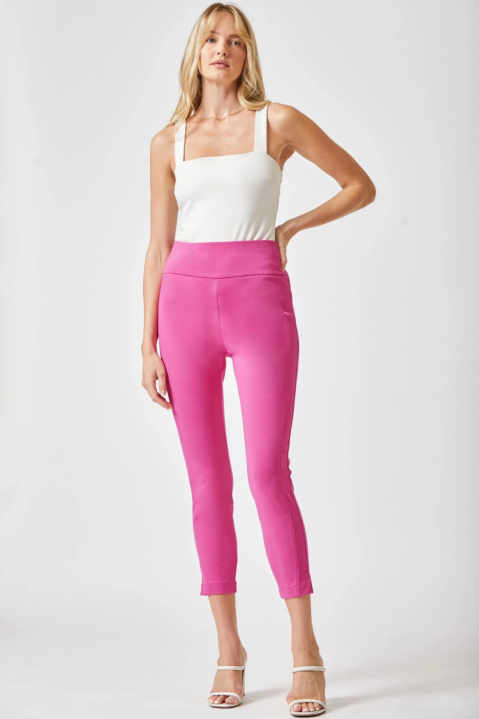 Magic Ankle Crop Skinny Pants (26) in Twelve Colors