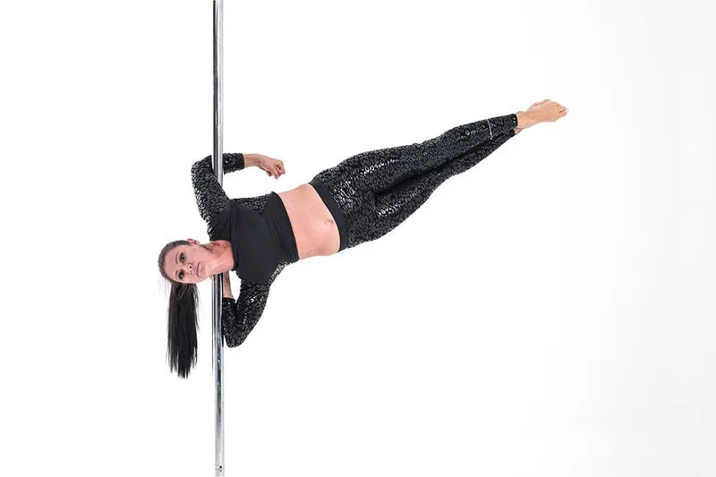 Paradise Chick Superhero Series Ultra Grip Leggings - Black Leopard