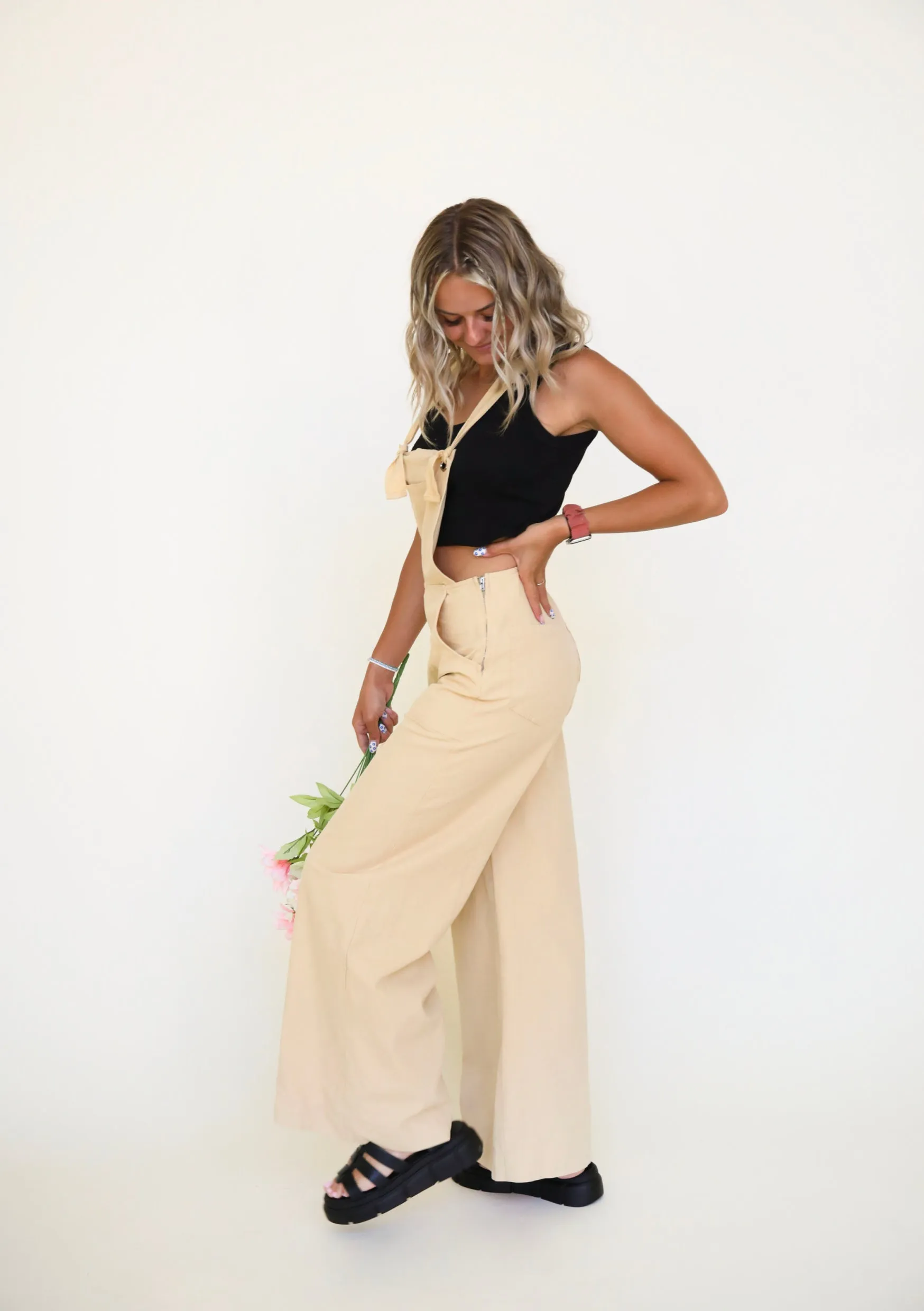 Stand out Wide Leg Overalls