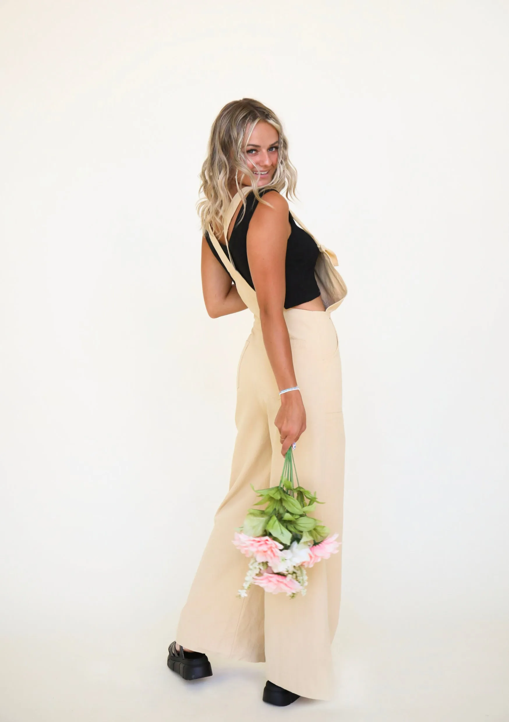 Stand out Wide Leg Overalls