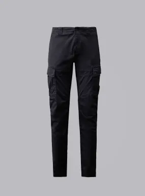 Stretch Sateen Lens Black