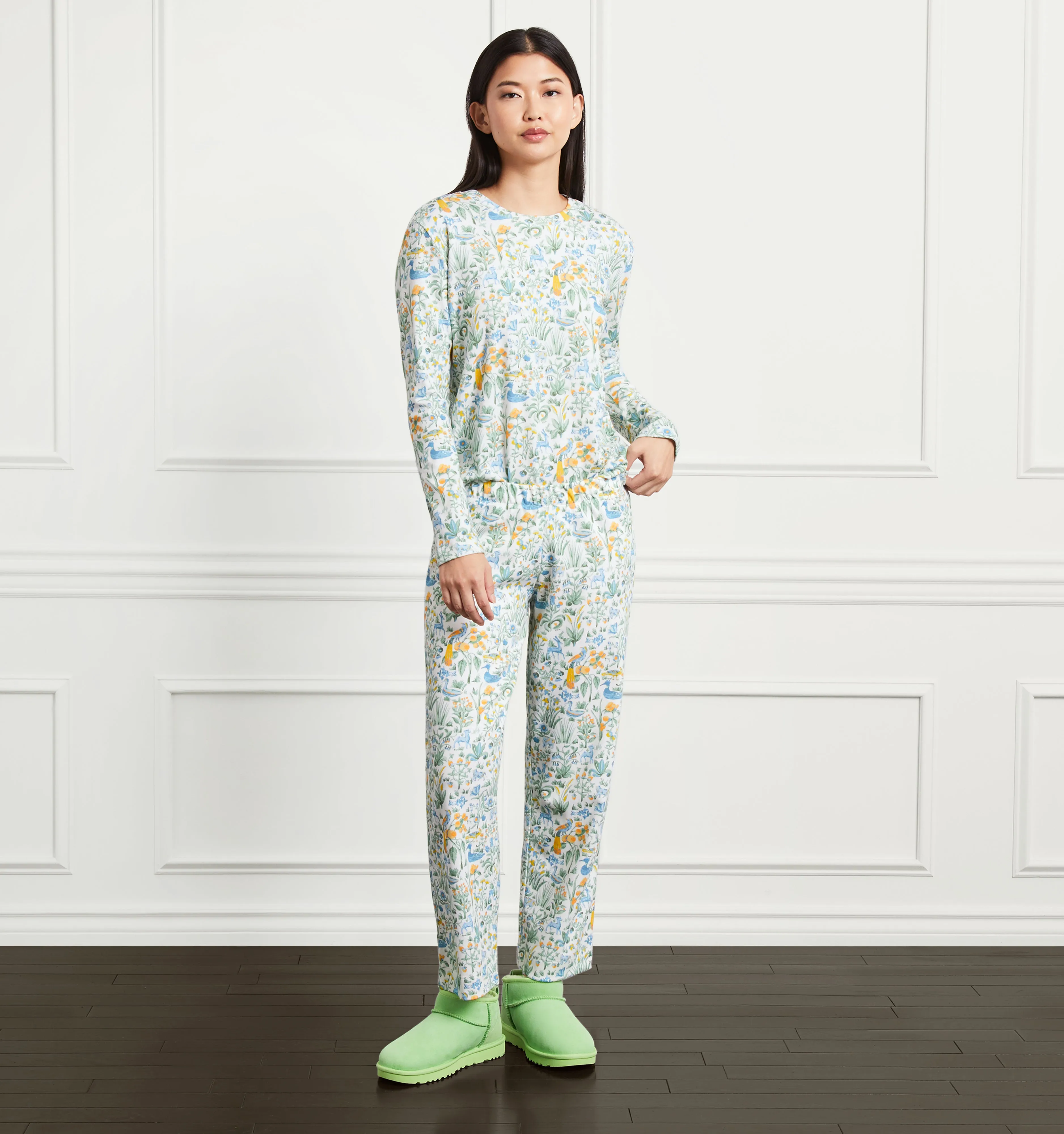 The Alice Sleep Pants - Multi Sherwood Forest