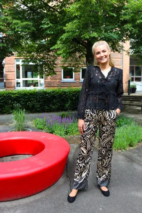 TIA-PANTS - BLACK
