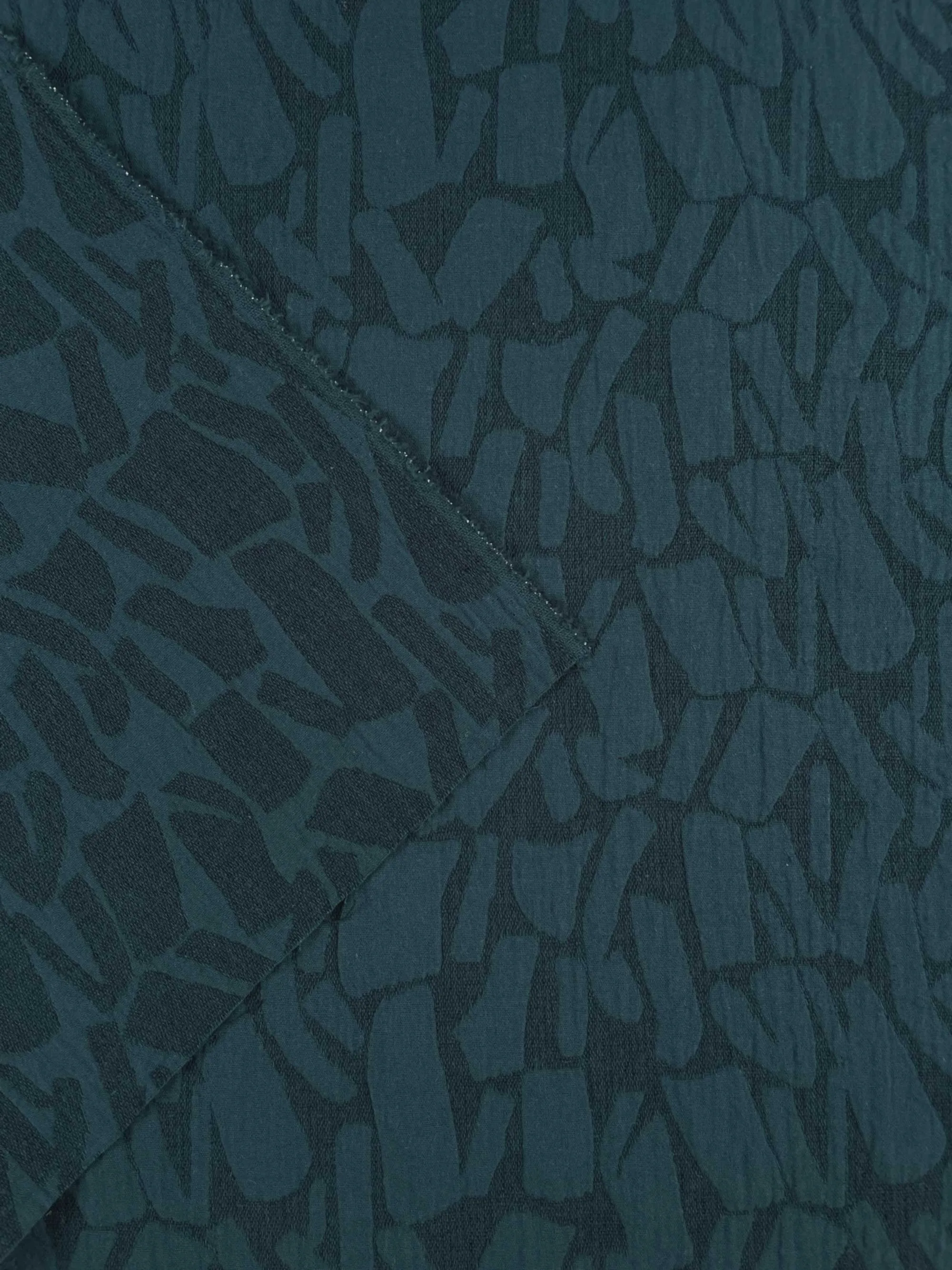 Weston Linen Cotton Jacquard in Sapphire
